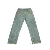 Mens Carhartt Jeans Back