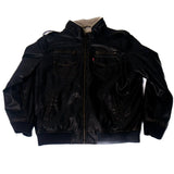 Mens Levi Aviator Leather Jacket