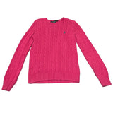 Womens Pink Ralph Lauren Sport Sweater